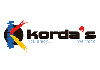 Korda’s Cordino 4mm negro / amarillo